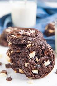 Triple Chocolate Cookies